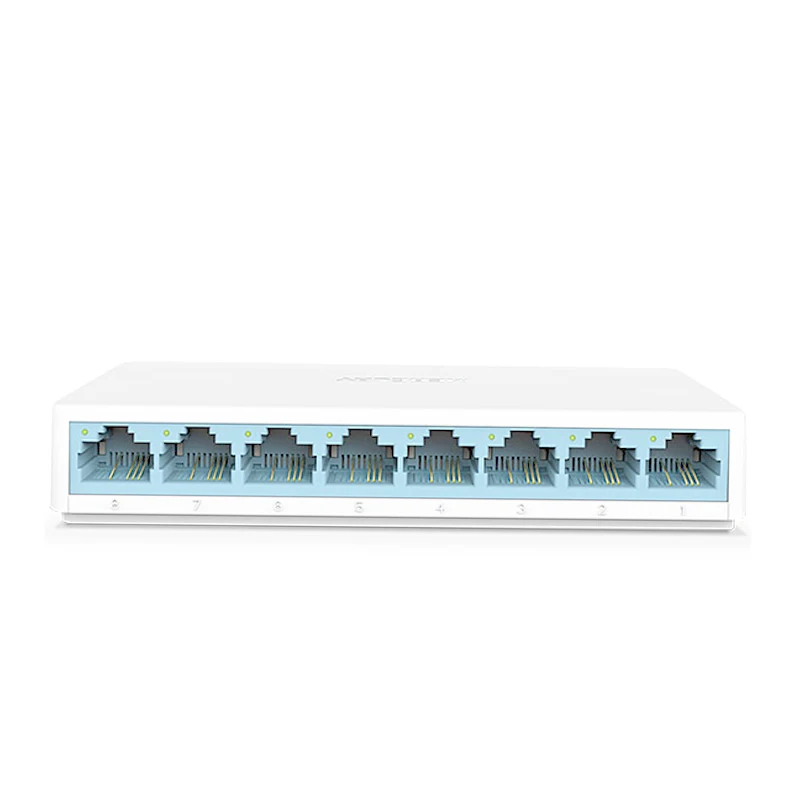MERCURY S108C 8-Port Настольный Ethernet-коммутатор 10/100 Мбит/с автоматическое согласование