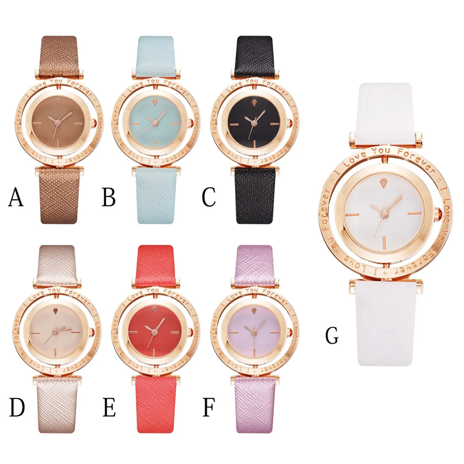 

Fashion Watches Wristwatches New Trend Planet Valentine's Day Gift I Love You Forever Couple Watch Women Clock