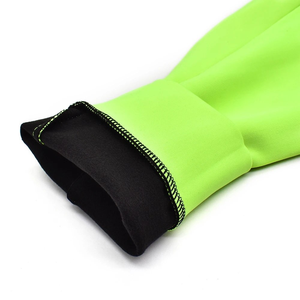 WOSAWE Зимняя Теплая Флисовая велосипедная куртка светоотражающая мотоциклетная