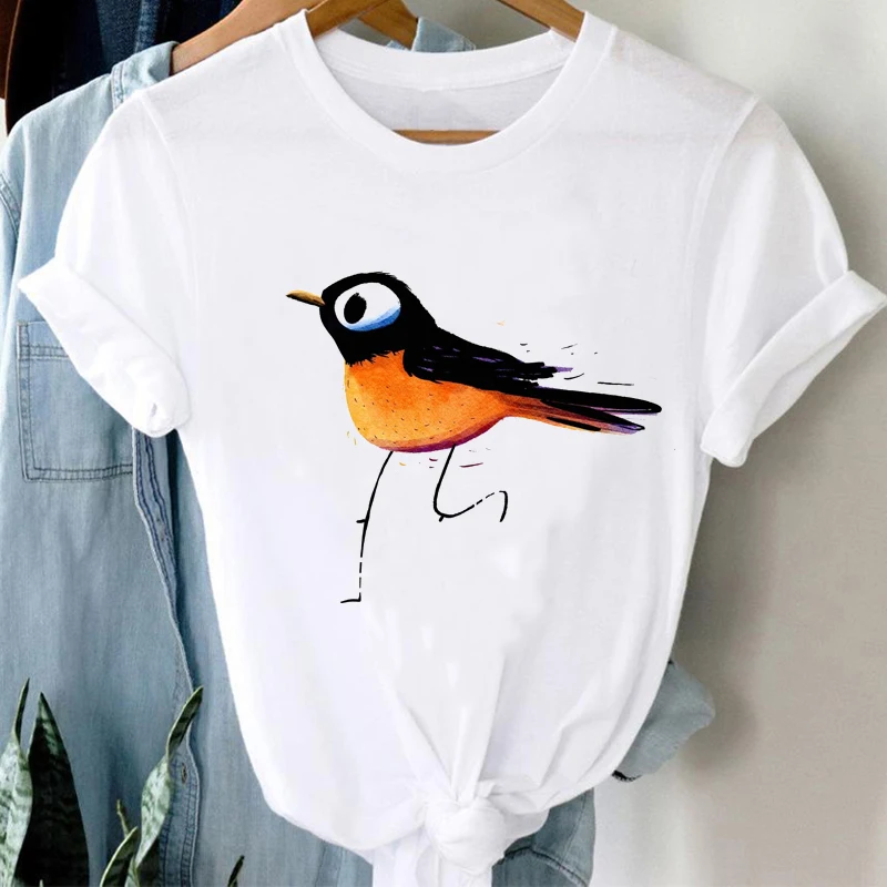 

Funny Animal Print Tshir Mujer Camisetas Summer Kawaii T Top Shirt Ladies Print Female Graphic Fashion Tee Short Sleeve T-Shirts