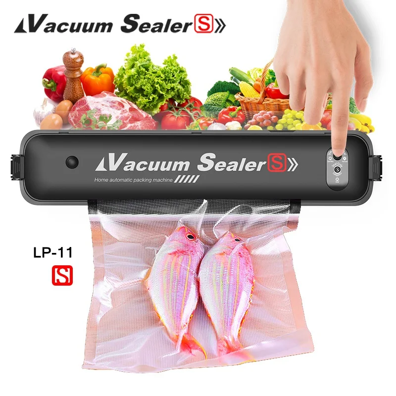 

Newest Food Vacuum Sealer Packaging Machine With 15pcs Bags Free Vacuum Food Sealing Machine Vacuum Sealer Packer