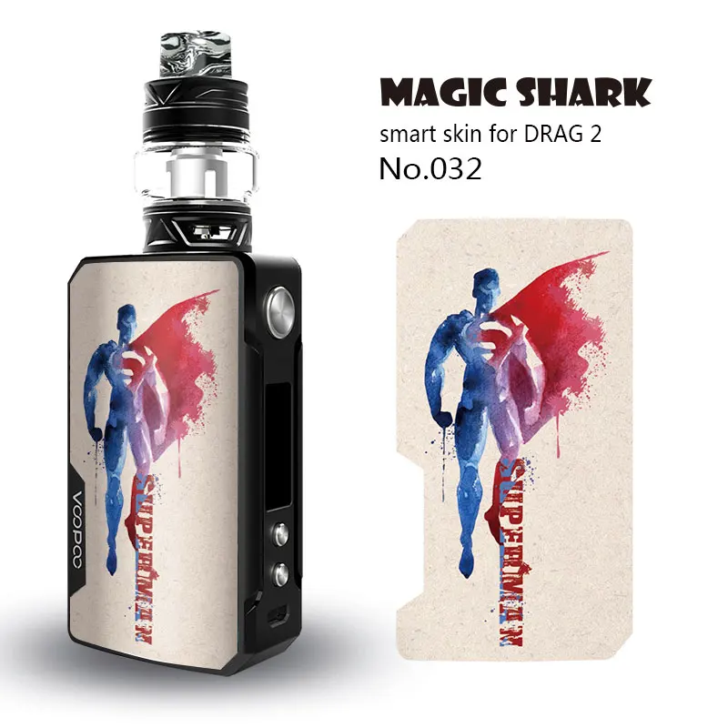 Magic Shark Marvel DC Мстители Бэтмен Супермен Халк Железный человек паук футляр для вейпа