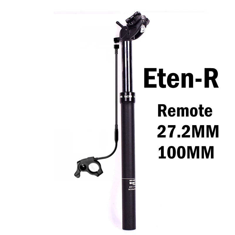 Eten-R 27.2mm 100mm MTB флакон-капельница подседельная сумка Дистанционное Горные велосипед Регулируемый подседельный штырь 27,2/30,9/31,6 мм X 100 мм Дорожный велосипед трубки EXA Eten-R ETEN-я - Цвет: Eten-R 27.2mm 100mm