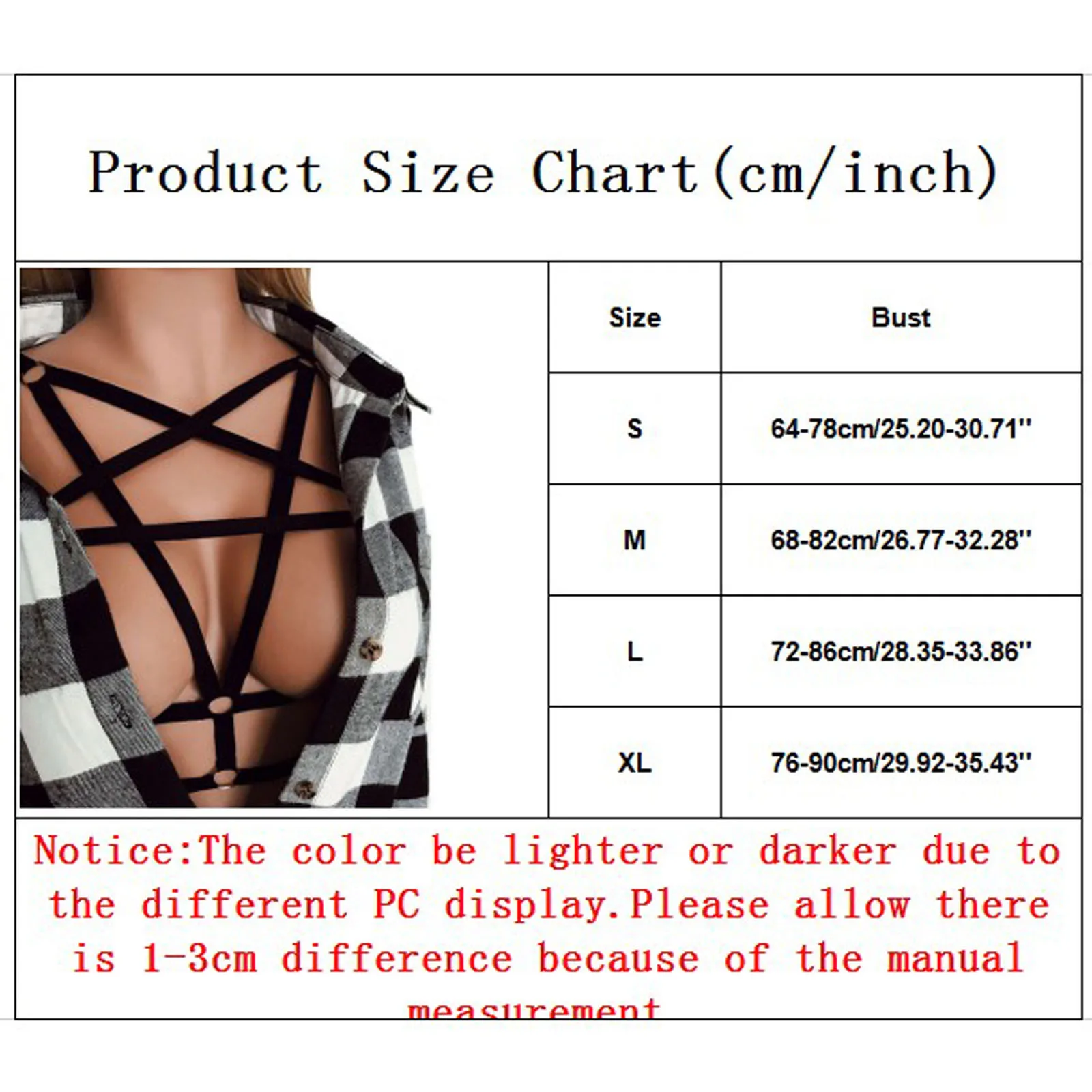 

Sexy Bandage Lingerie Strappy Hollow Harness Lingerie Bustier Elastic Cupless Bra Hollow Out Elastic Strap Harness Bra for Women