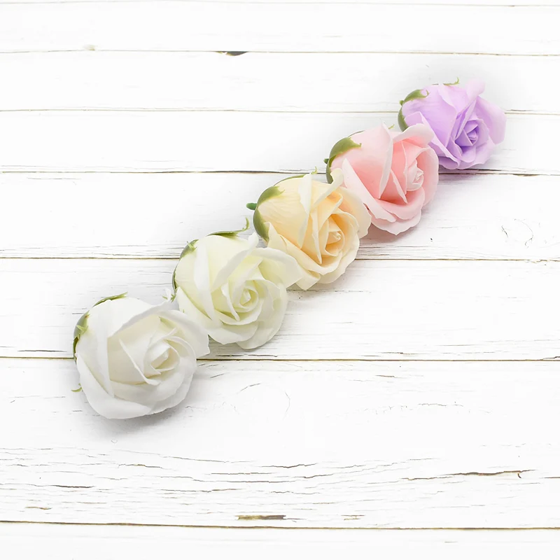 5PcsArtificial Rose Soap Flower Candy Box Wedding Decoration Holiday Gift Home Accessories Bridal Bouquet DIY GiftBoX | Дом и сад