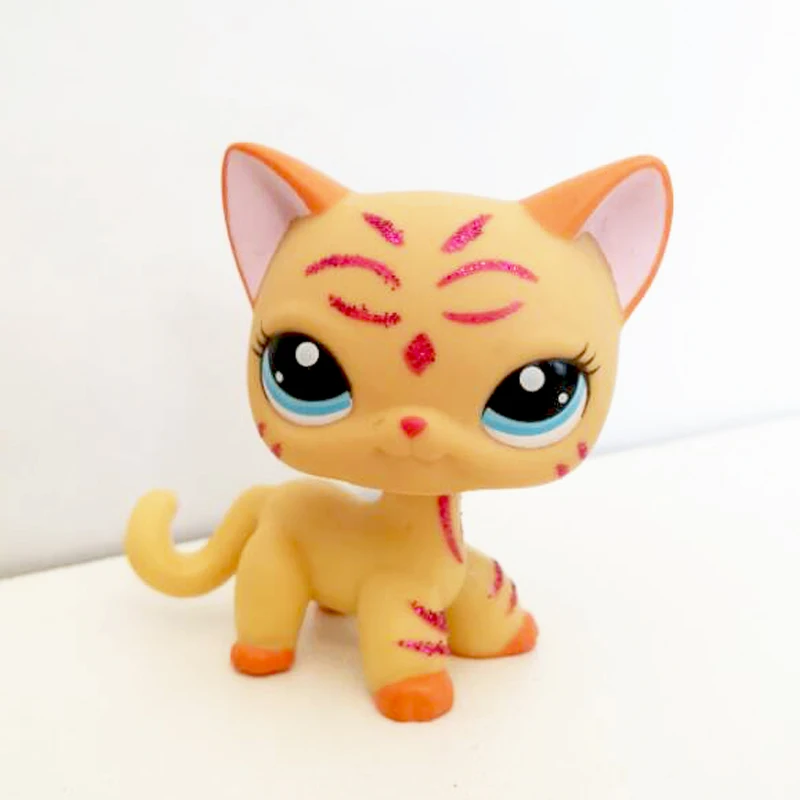 Редкие животные магазин милые игрушки кошка короткие волосы #2118 желтая кошечка