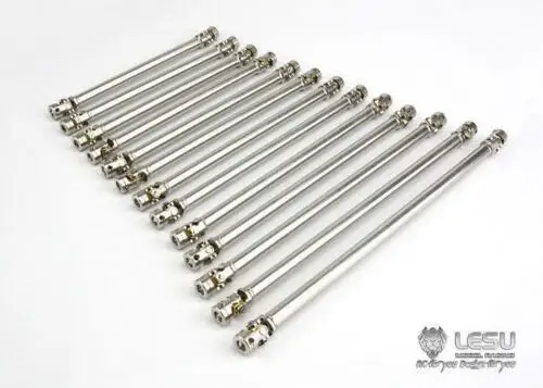 

LESU 1PC 175-215MM CVD Metal Drive Shaft for RC 1/14 Tractor Truck Model TAMIYA TH02112-SMT5