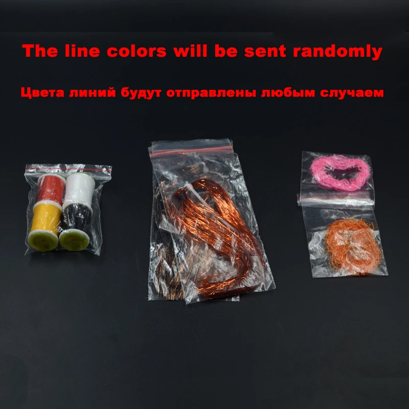 Стандартный набор для вязки мушек содержащий Нитевдеватель АА-тиски держатель