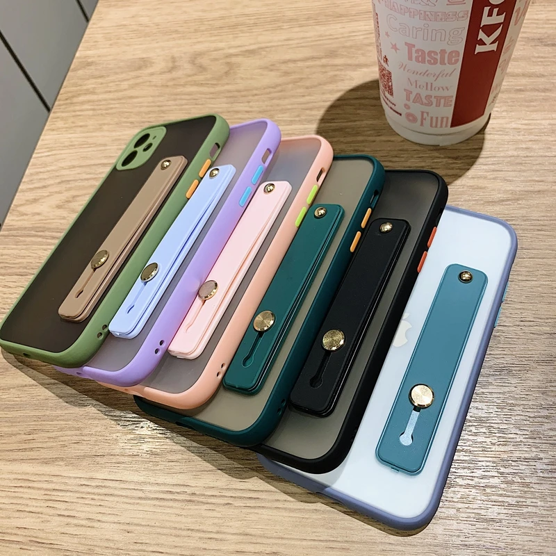 

Противоударный чехол-бампер для iPhone SE 2020 11 Pro Max X XR XS 8 7 6 6S Plus