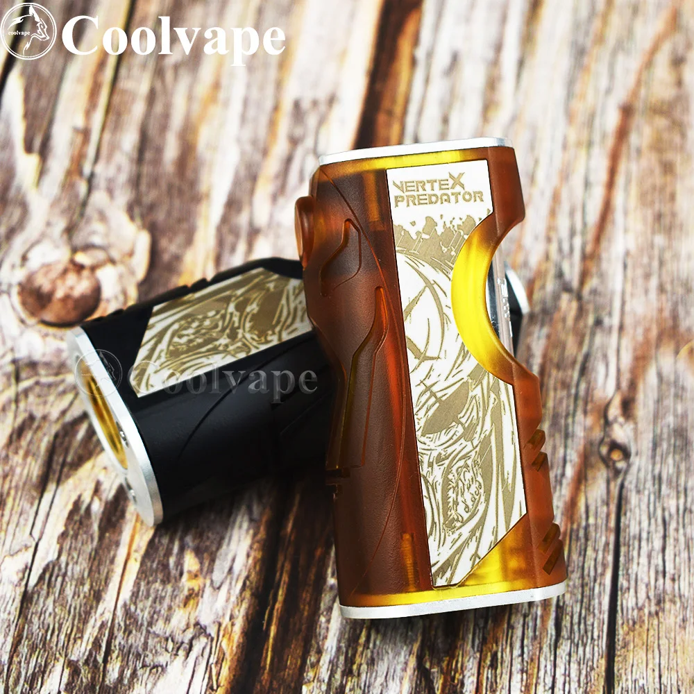 Coolvape vertex мод 18650/20700 аккумулятор алюминий + pei/pom материал механический подходит