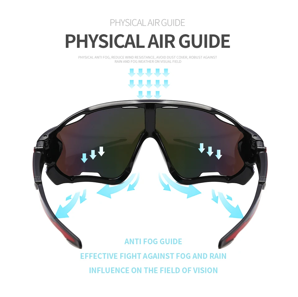 Мужские Женские велосипедные очки спортивные солнцезащитные UV400 HD MTB для езды на