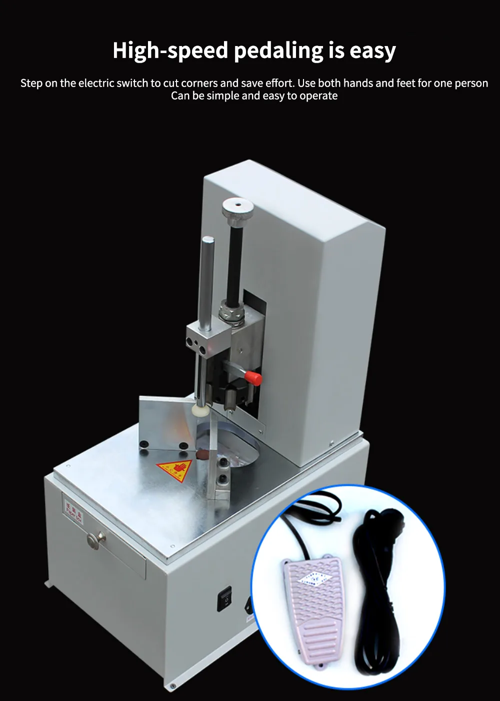 

New Genuine Electric Round Corner Machine/Automatic Fillet Paper Cutter Machine