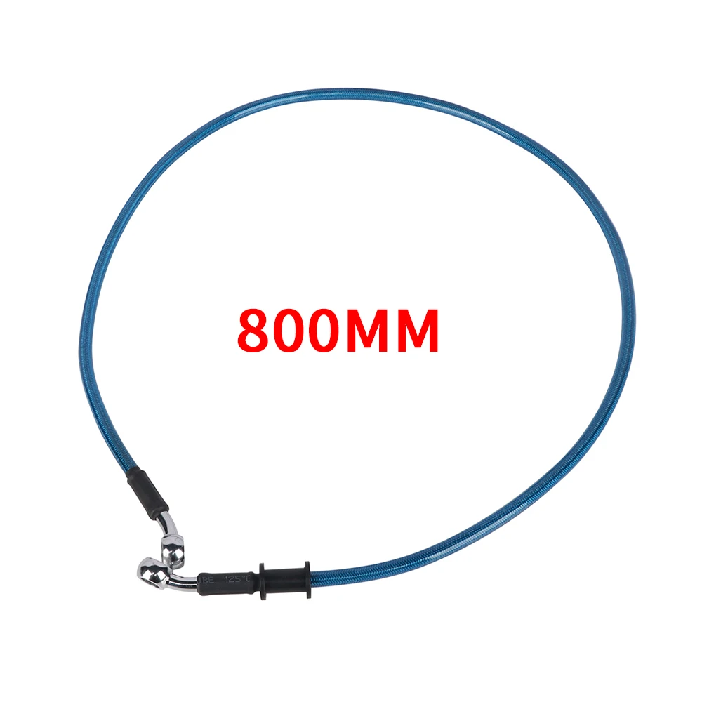 800mm Мотоцикл 500 мм до 2000 мм Байк плетеная стальная Тормозная Линия сцепления Масляный шланг трубка для YAMAHA YZ YZF WR 125 250 426 уличные велосипеды - Цвет: 800mm
