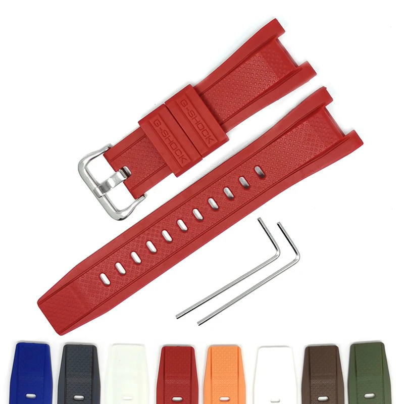 Премиум резиновые Ремешки для наручных часов Casio G SHOCK GST W300 400G B100