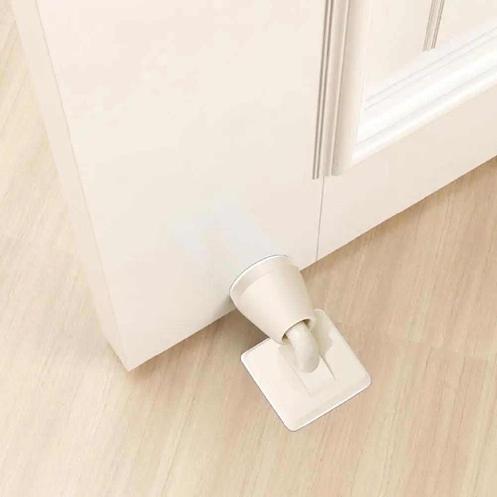 Дверная пробка силикон + ABS без дрели защита от стены антиколлизия шума дверной