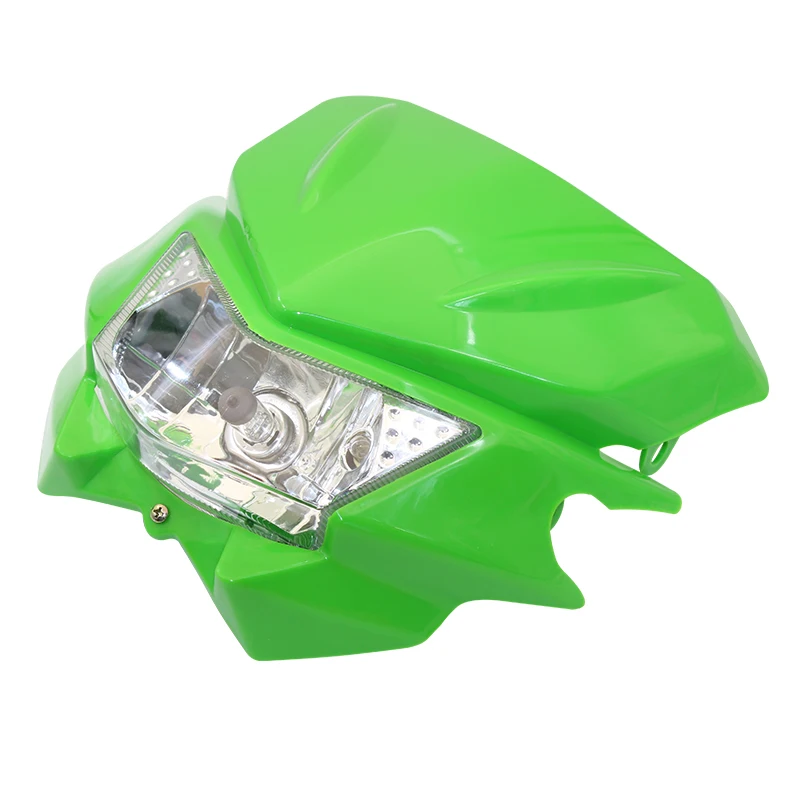 Универсальный налобный фонарь для мотоцикла Kawasaki KLX125 KLX150 250 450 CRF RMZ YZF EXC
