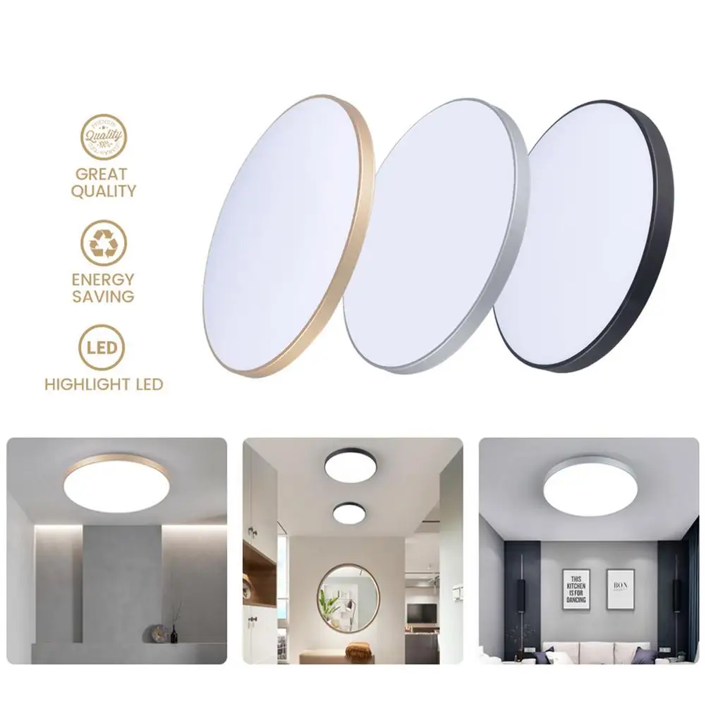 

Modern LED Ceiling Light 32W AC220V Ceiling Lamp Lighting Fixtures Round Home Kitchen Lamp For Living Room Bedroom Aisle