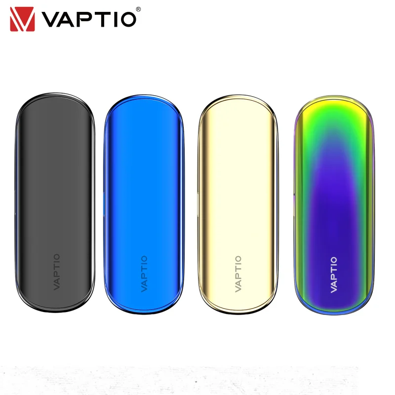 Оригинальные Vaptio Гладкий Vape pod системы комплекты электронных сигарет со свежим UI испаритель и 400 мАч встроенный аккумулятор 1,5 мл pod