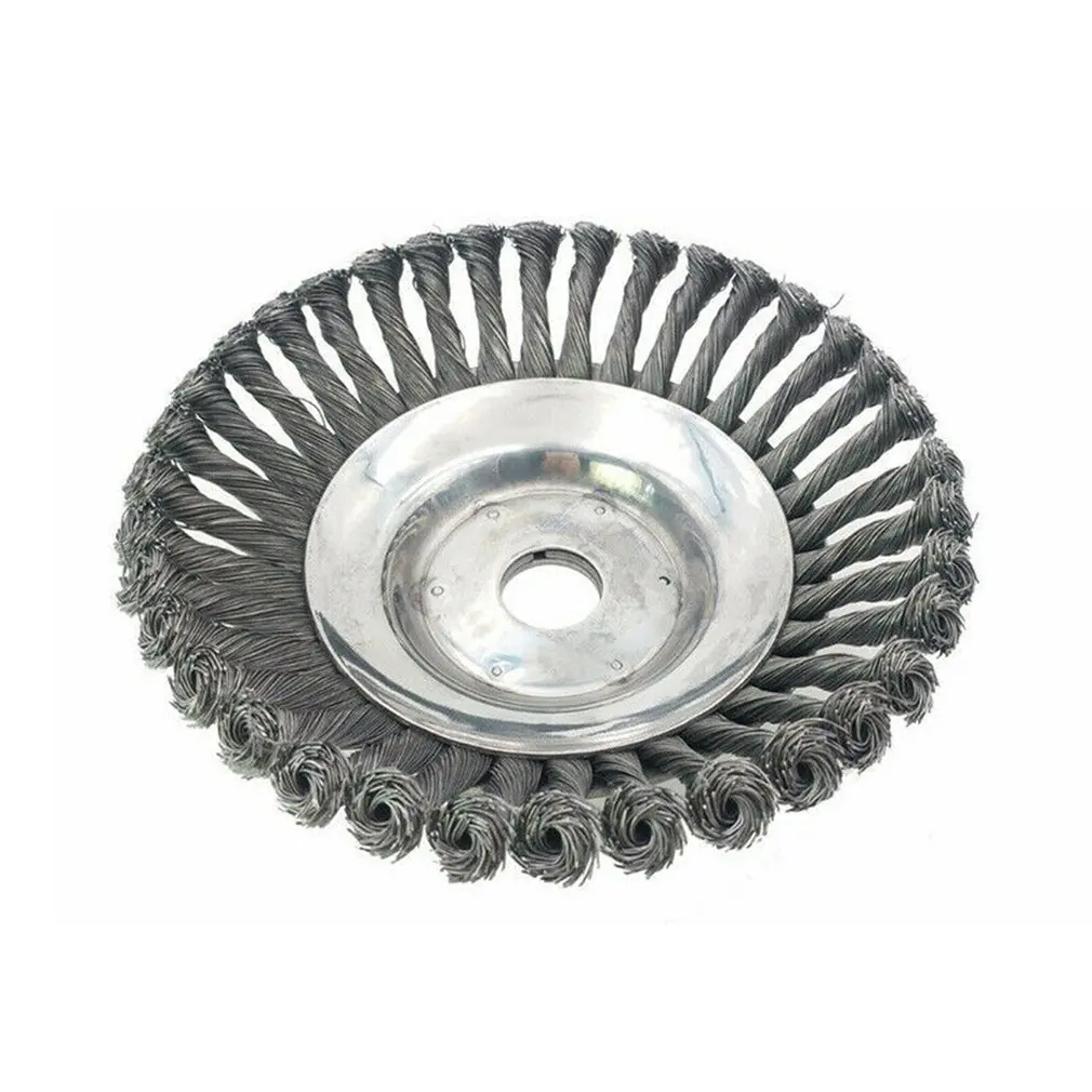 Газонокосилка прополка стальная проволочная щетка витая чаша вращающаяся