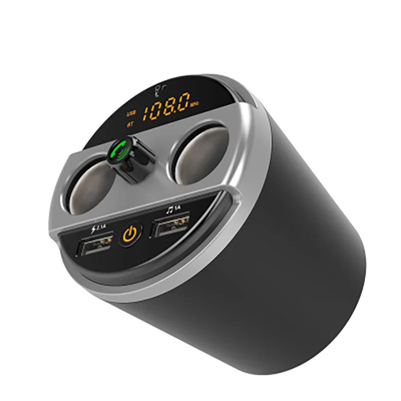 

401 Car Mp3 Player Bluetooth 5.0 Receiver FM Transmitter Dual USB Car U Disk TF Card Interior Accessories