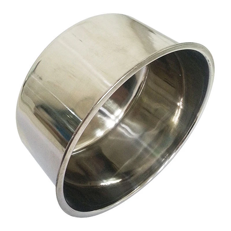 Высокое качество супницы Нержавеющая сталь серебряные круглые приправа чаша