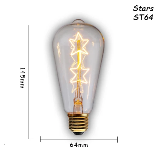 6 шт./партия edison светильник лампочка E27/E14 старинные лампы 110 V/220 В ампулы для дома/мебель для спальни/мебель для гостиной Декор 40 Вт/60 Вт можно использовать энергосберегающую лампу или светодиодную лампочку