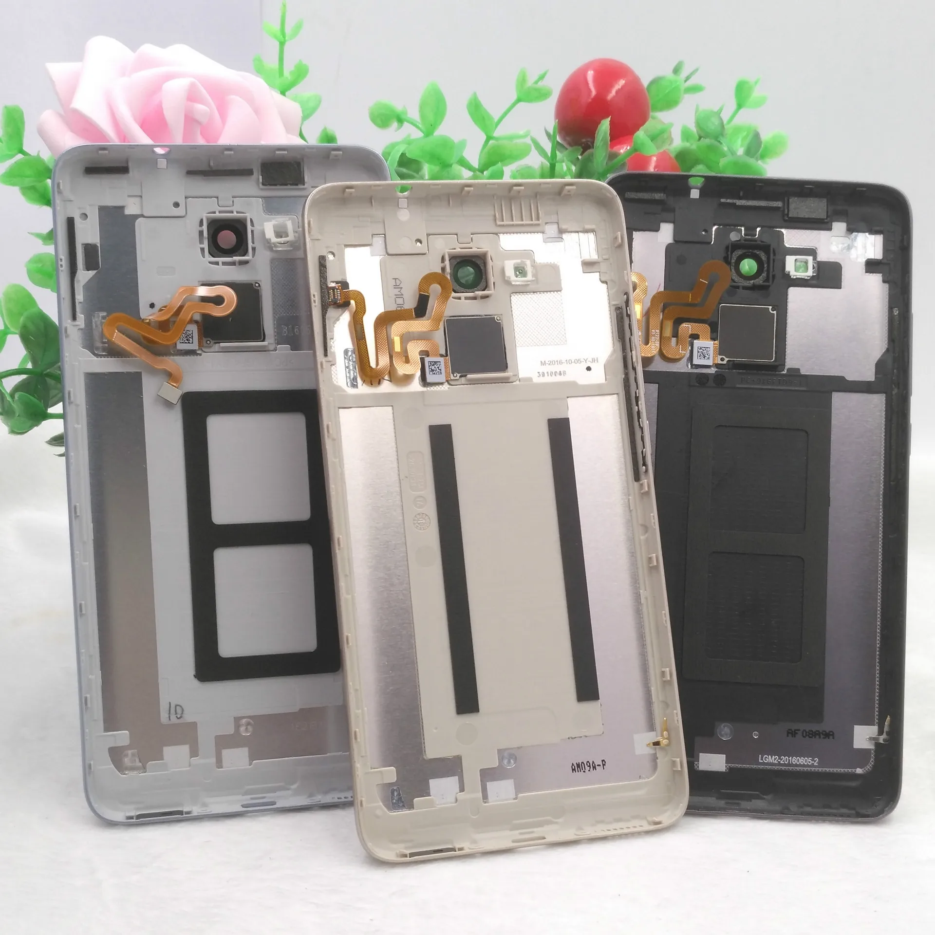 Со сканером отпечатков пальцев для huawei play 5c корпус батарейного отсека задняя