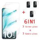 Защита экрана для Xiaomi Redmi Note 10 Lite Redmi Note 9s 10 9 Pro, пленка для объектива камеры, защитное стекло Poco X3 Pro F3, чехлы, крышка