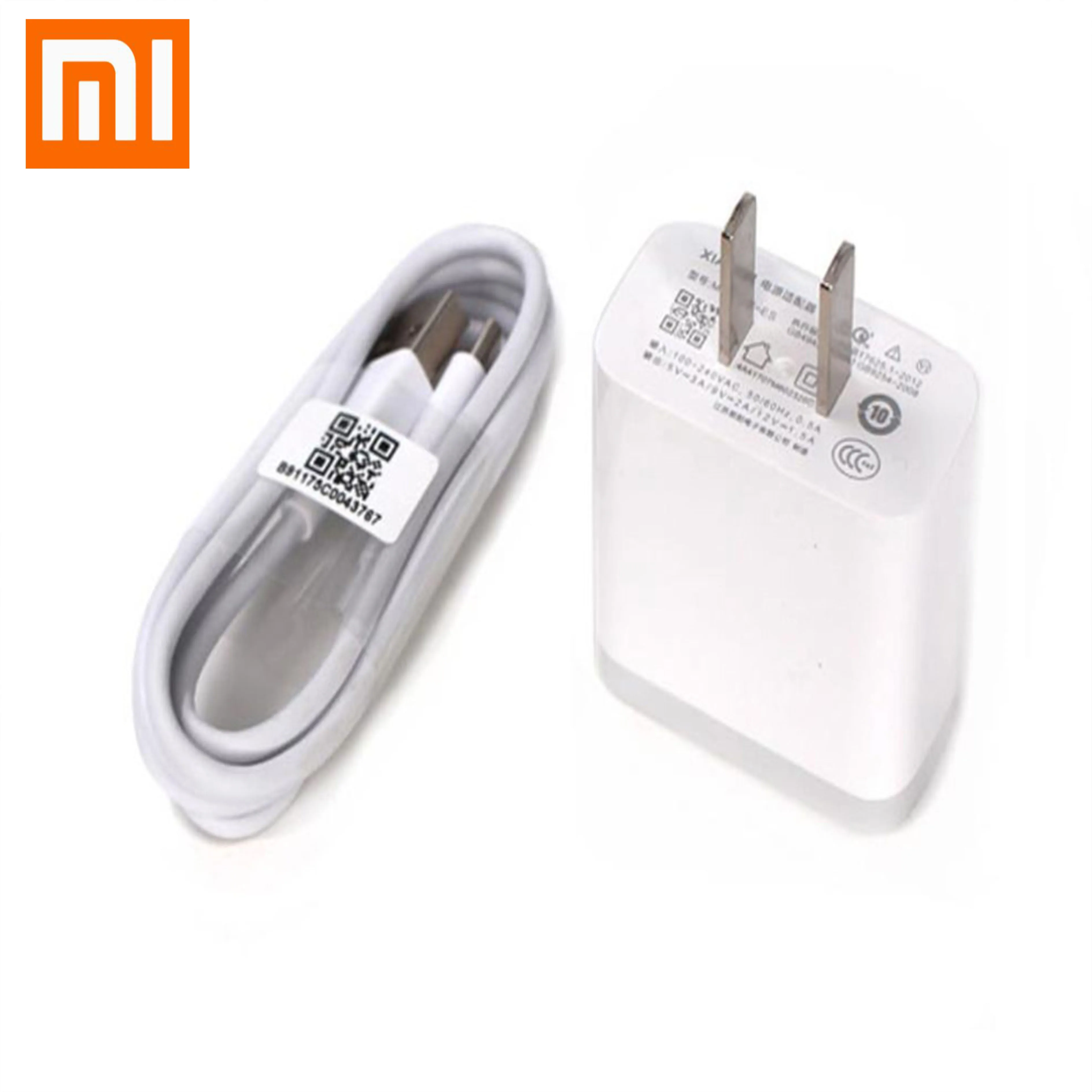 Оригинальный адаптер для быстрой зарядки XIAOMI Mi QC3.0 12 В/1 5 А кабель Micro USB/TYPE C Mi9 9T A1 6
