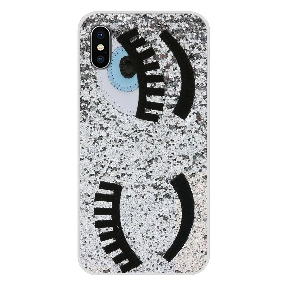 images 8 Аксессуары для телефона сумка модные Chiara Ferragni глаза для samsung A10 A30 A40 A50 A60 A70 Galaxy S2 Note 2 3 большое ядро Prime - Цвет: images 8