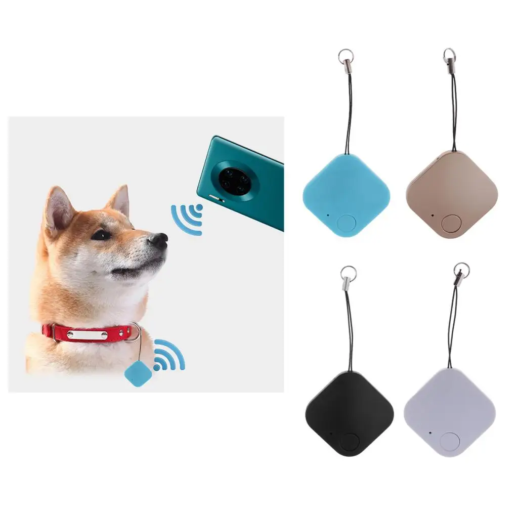

Pet сигнализации GPS трекер мини квадратный Смарт Bluetooth Трейсер с поиском
