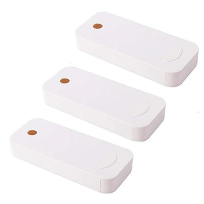 

3Pcs Under Desk Drawer Organizer, Self-Adhesive Table Drawer Tray Desk Storage Organizers For Office School