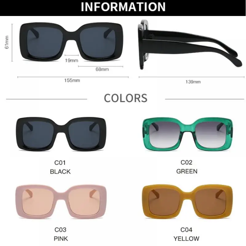 

LongKeeper 2021 Fashion Square Sunglasses Women Men Brand Designer Luxury Oversized Driving Goggle UV400 Lentes De Sol Mujer