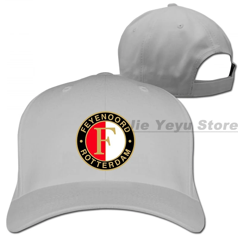 Feyenoord Rotterdam(1908) бейсболка с логотипом для мужчин и женщин, кепки для водителя грузовика, модная Регулируемая Кепка - Цвет: 1-Gray