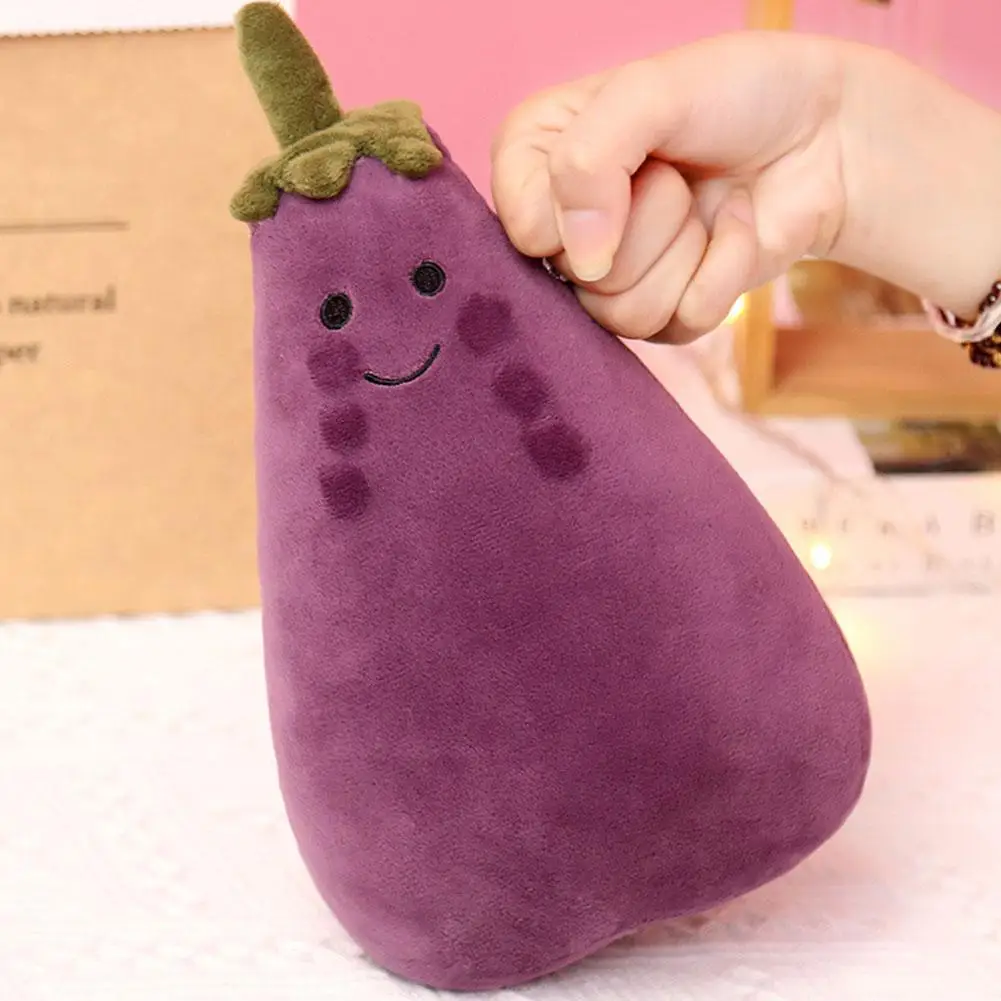 

Plush Eggplant Doll Toys With Face-changing Doll Ragdoll Eggplant Doll Plush Toy Baby Birthday Present Cute Fun Doll