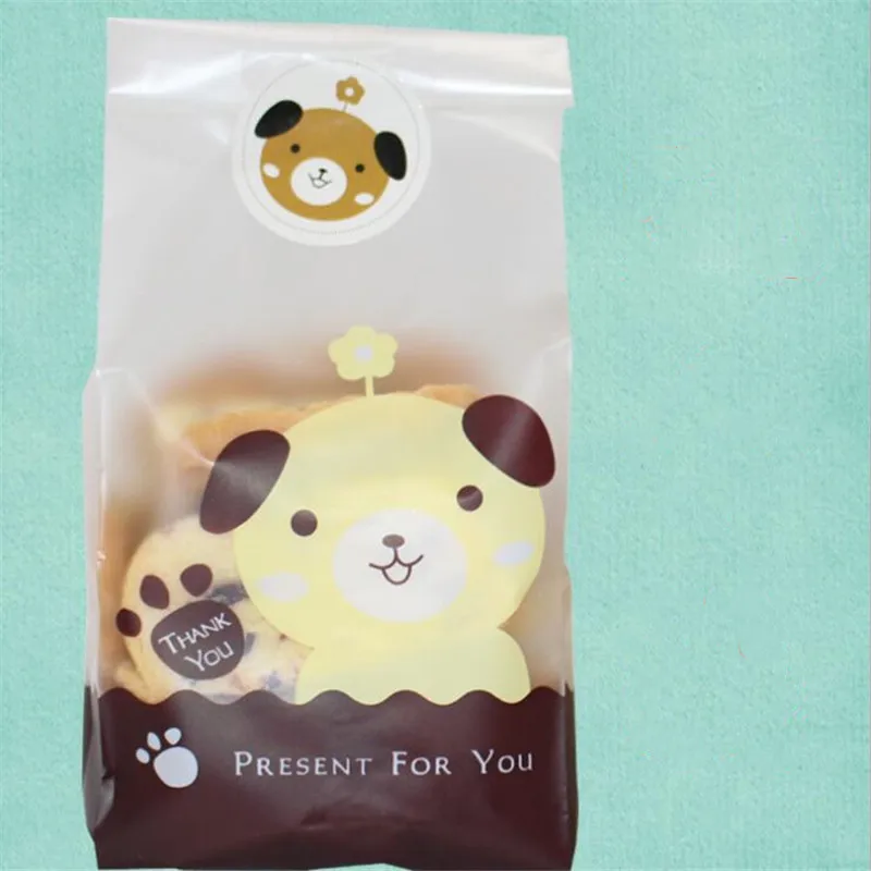 10 шт. Рождественский пакет для выпечки Снежинка хрустящий пакетик печенья Chewy