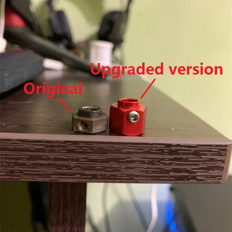 4 шт. 12 мм металлическое колесо шестигранный концентратор Расширенный адаптер