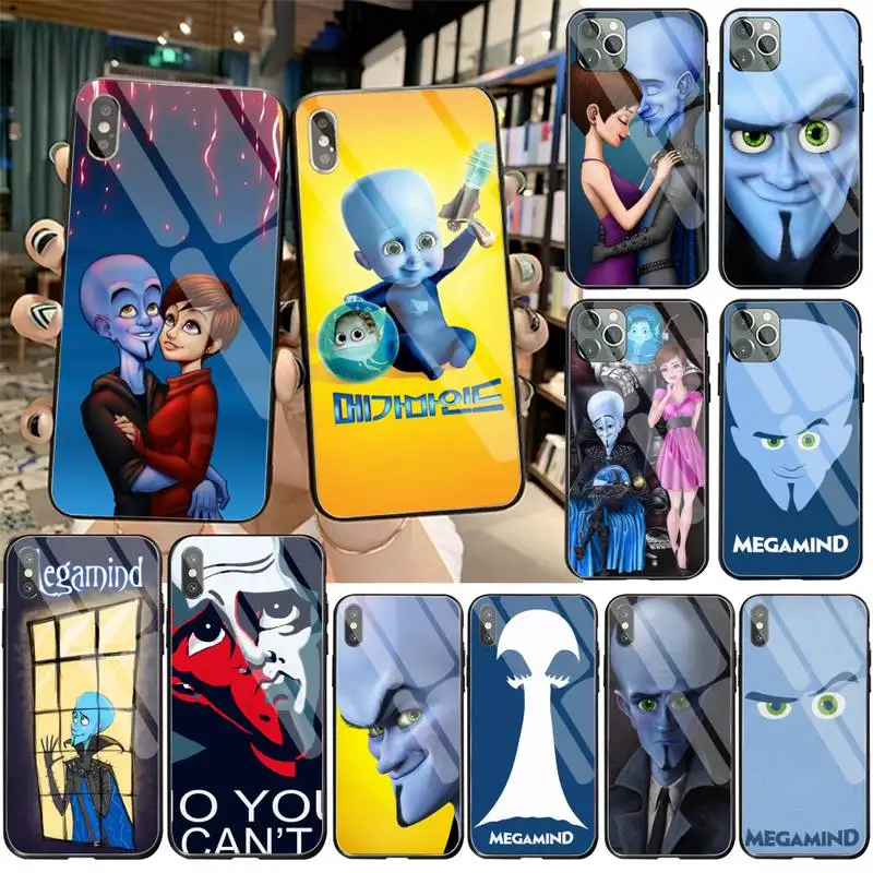 Роскошный чехол для телефона Megamind CUTEWANAN из анимационного фильма закаленное