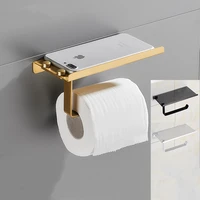 toilet paper holder aluminum sanitary paper roll holder towel holder mobile phone holder bathroom accessories tissue holder
