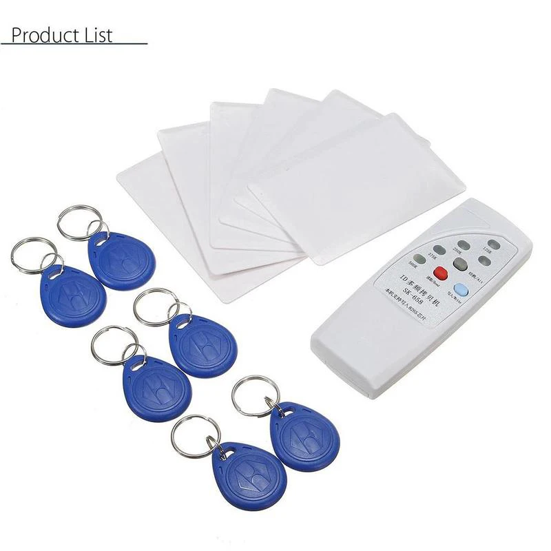 Портативный Rfid считыватель карт ручной писатель 13 шт. 125 кГц кард ридер Копир