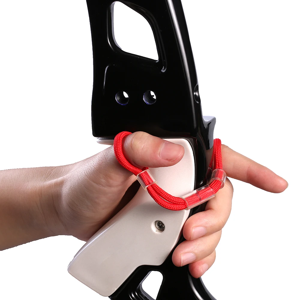 

Bicaster 2pcs Archery Finger Sling Adjustable 13cm for Recurve Bow Accessories - 4 color Options