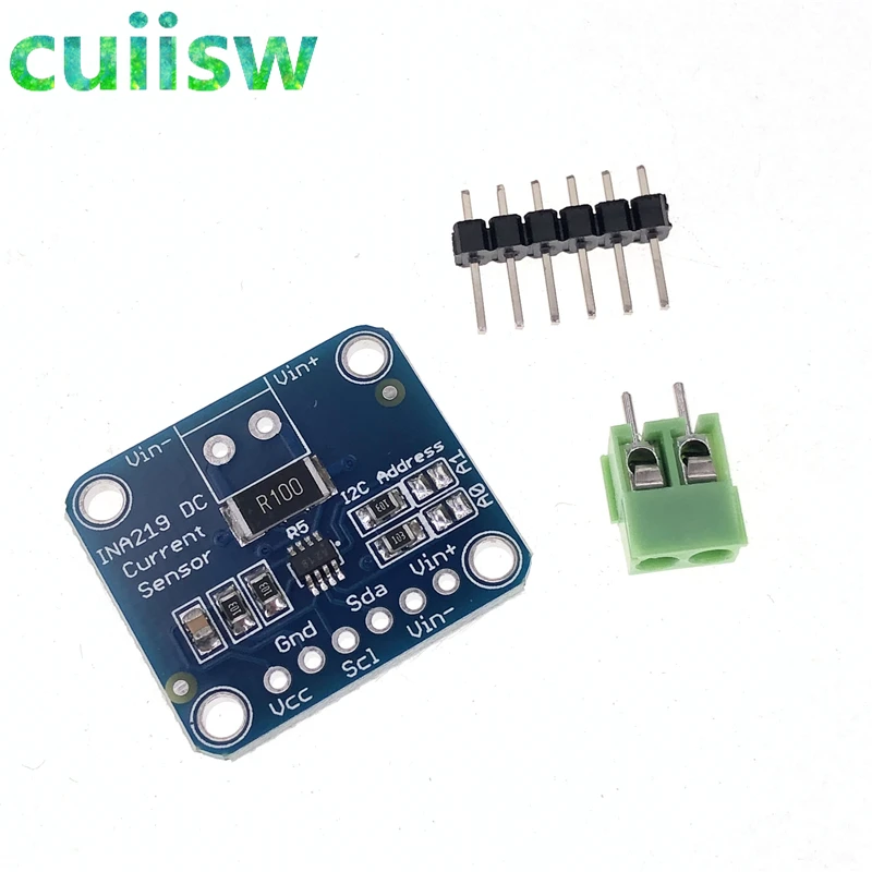 INA219 двунаправленный постоянного тока Питание Сенсор коммутационный модуль