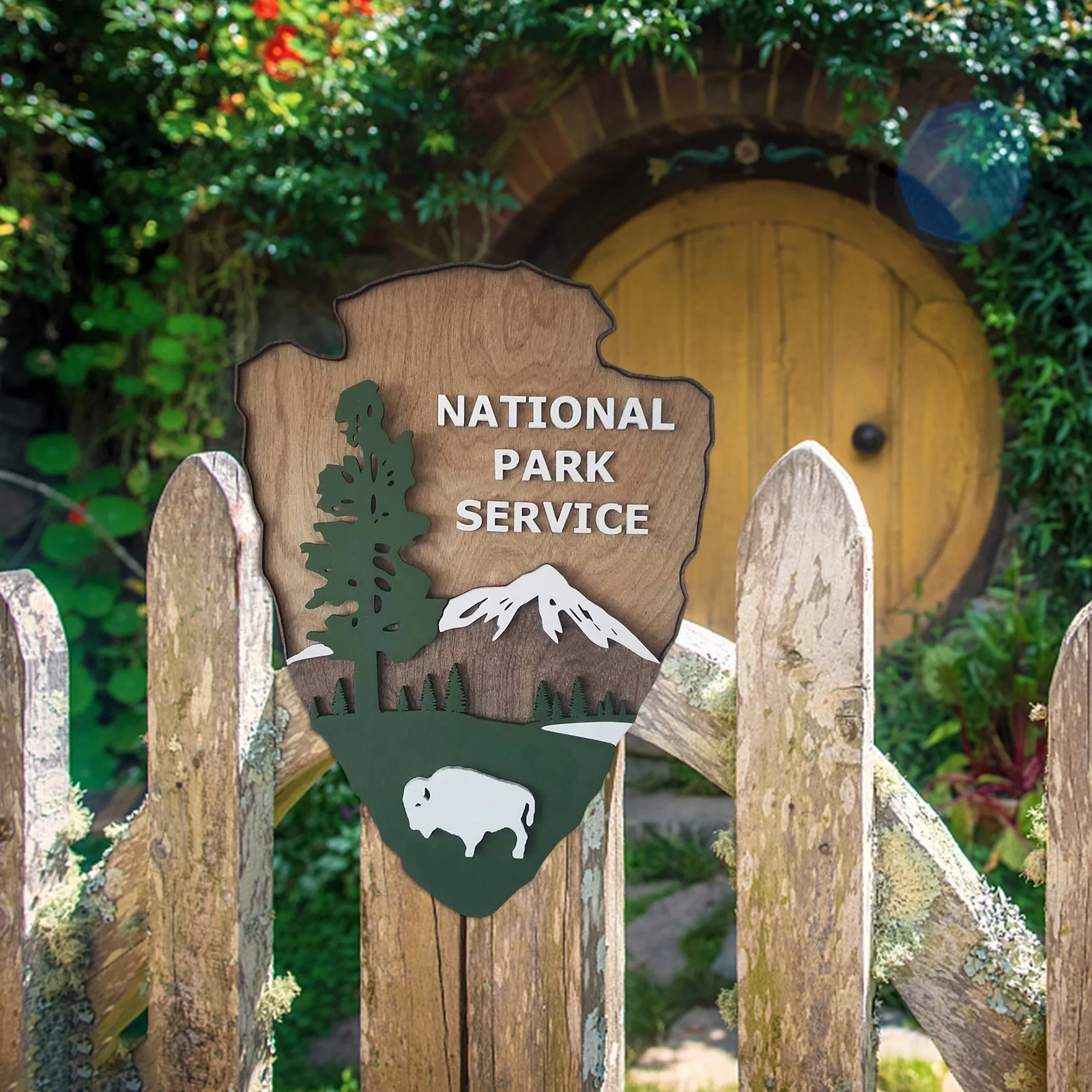 40 см наконечники для национального парка наружные настенные подвески двора сада