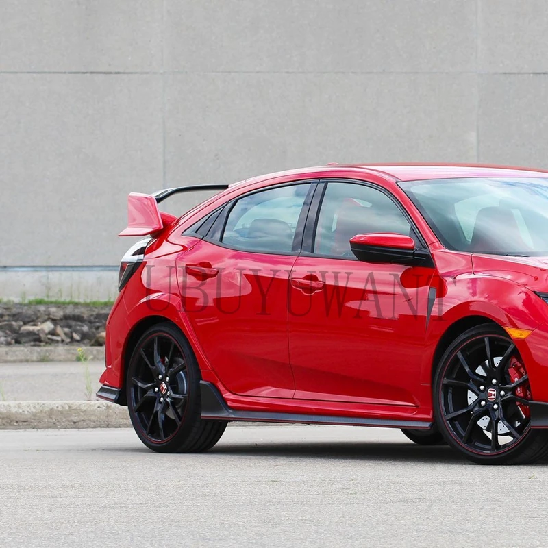 Car Accessories For Honda CIVIC Hatchback Spoiler ABS Plastic Primer Color Rear Trunk Boot Wing Lip Spoiler