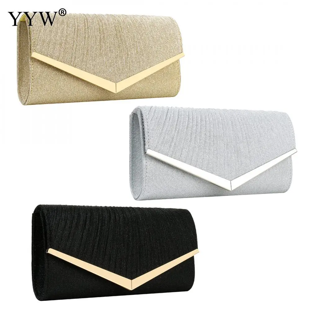 

Клатч из искусственной кожи, универсальный, вместительный, однотонный, вечерняя сумочка с цепочкой для женщин, для ежедневной носки или веч...