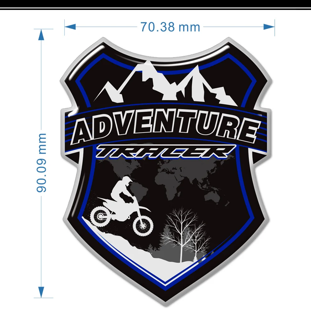 Наклейки на бак для Yamaha Tracer 700 900 GT MT07 MT09 MT 07 09 защитные коленные Чехлы багажа 2016 2017