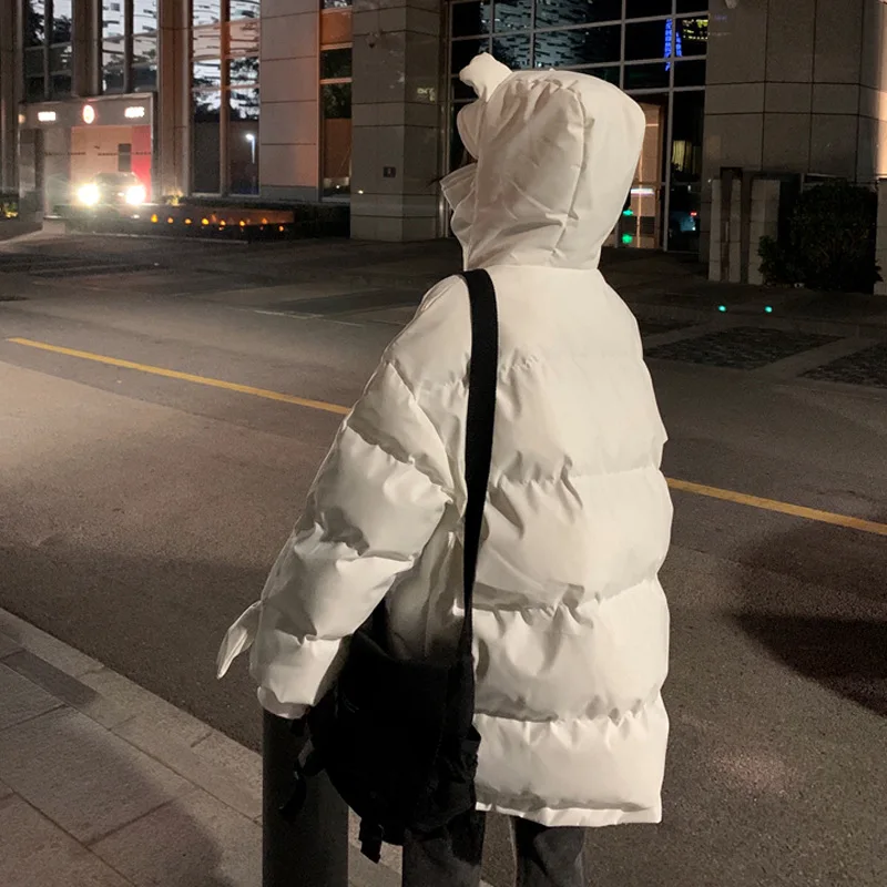 

Winter Cotton Bread Suit Hooded Coat Korean Frog Thickened Cotton Padded Jacket Coat Women Jacket Women Winter Jacket