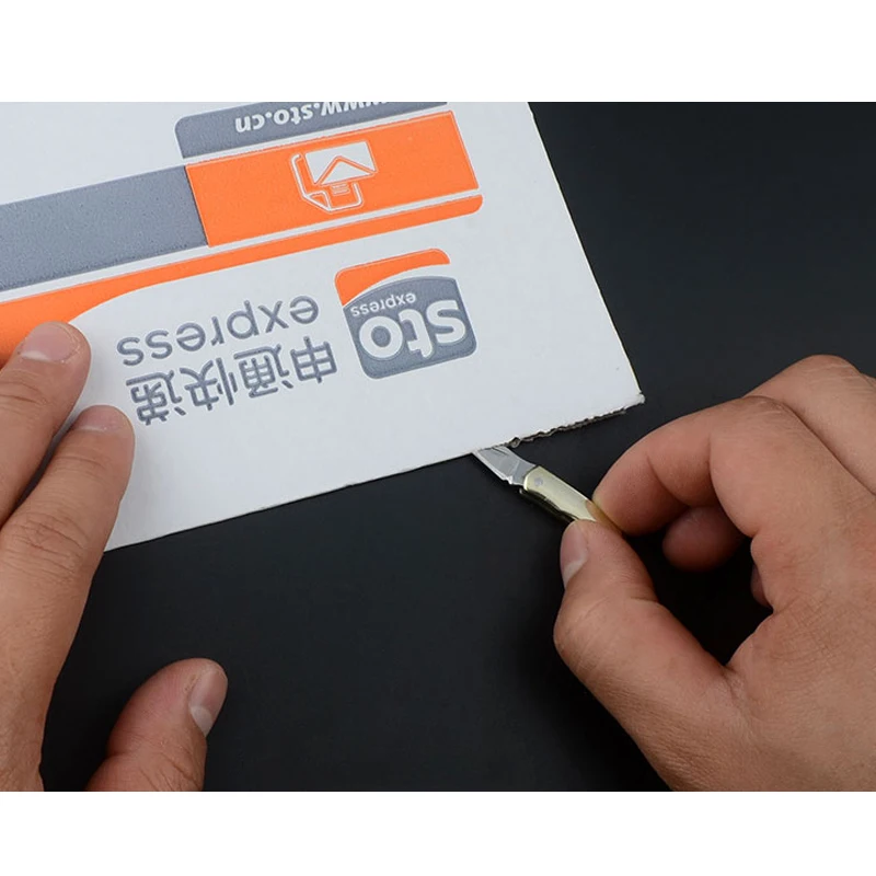 Домашний Мини-красивая ожерелье раковин Folding Blade нож карманного кошелька цепочка ножи выживания EDC Cutter Peeler Кухня.