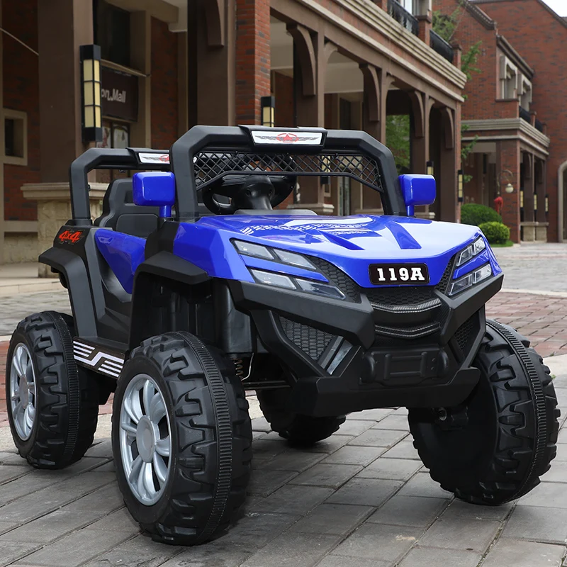 Детский четырехколесный привод электромобиль с дистанционным управлением