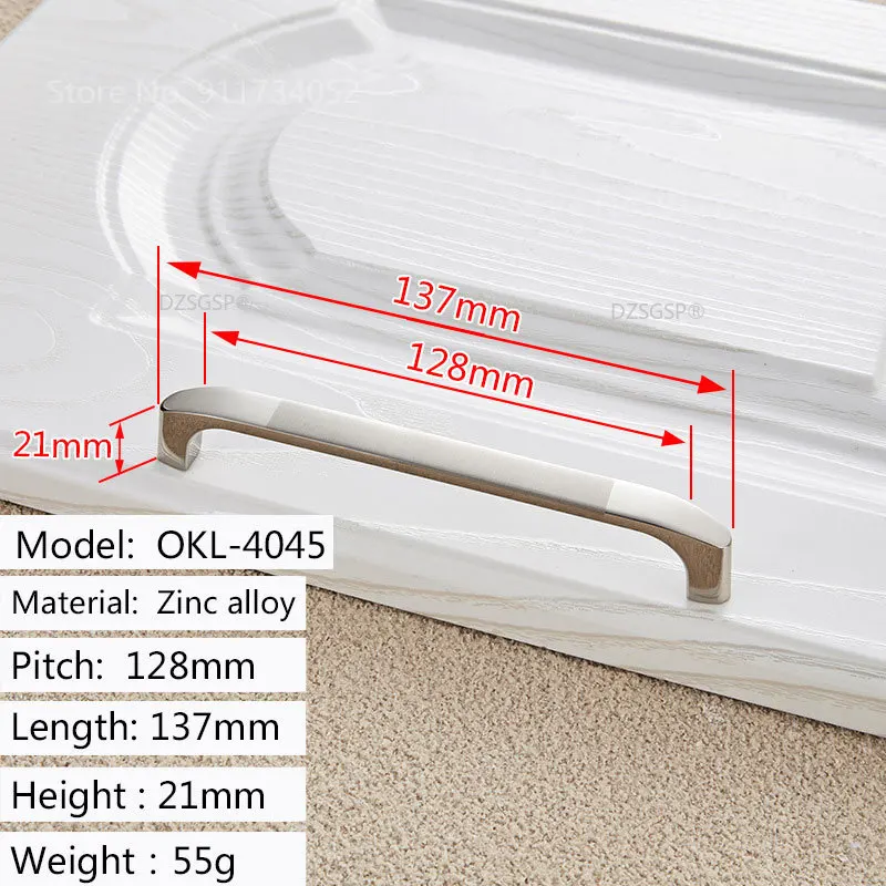 Ручки для шкафа комода фурнитура кухонные ручки ящика серебряное зеркало в